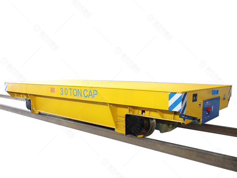 30噸軌道電動(dòng)平車(chē) 鑄鋼車(chē)輪 持久耐用