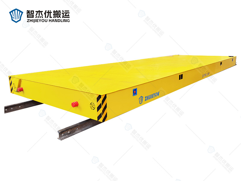 噴砂房專用軌道平板搬運車